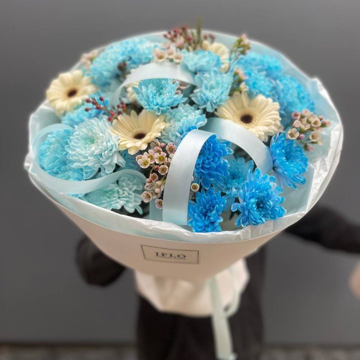 Букет "Голубые дали" с доставкой в Долгопрудном