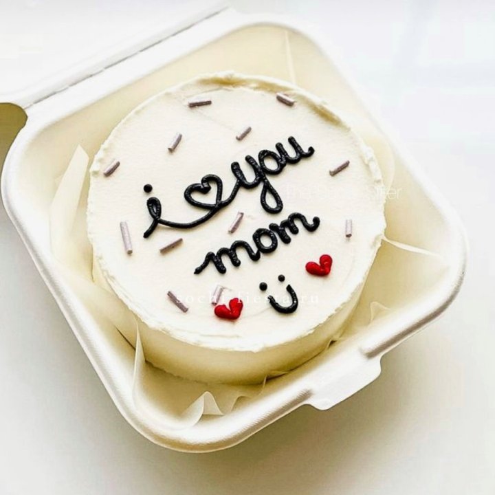 Бенто-торт "Мамочка, я люблю тебя!" в Долгопрудном