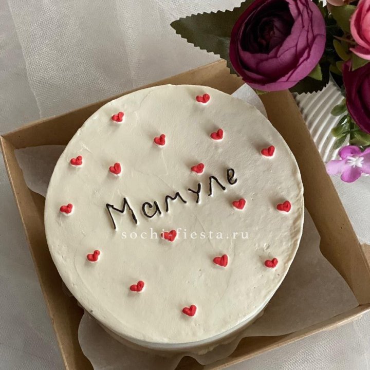 Бенто-торт "Мамуле" в Долгопрудном