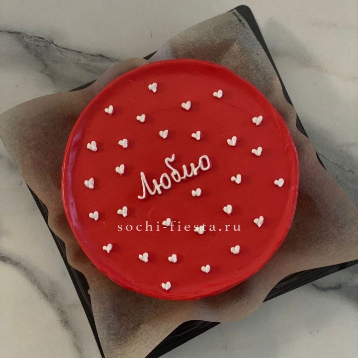 Бенто-торт "Люблю" в Долгопрудном