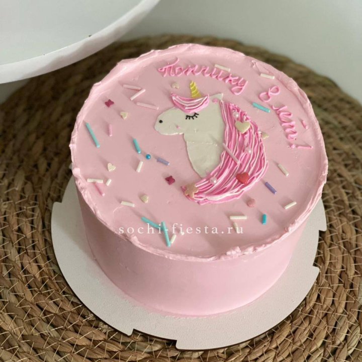 Бенто-торт "Пончику ... лет"  в Долгопрудном