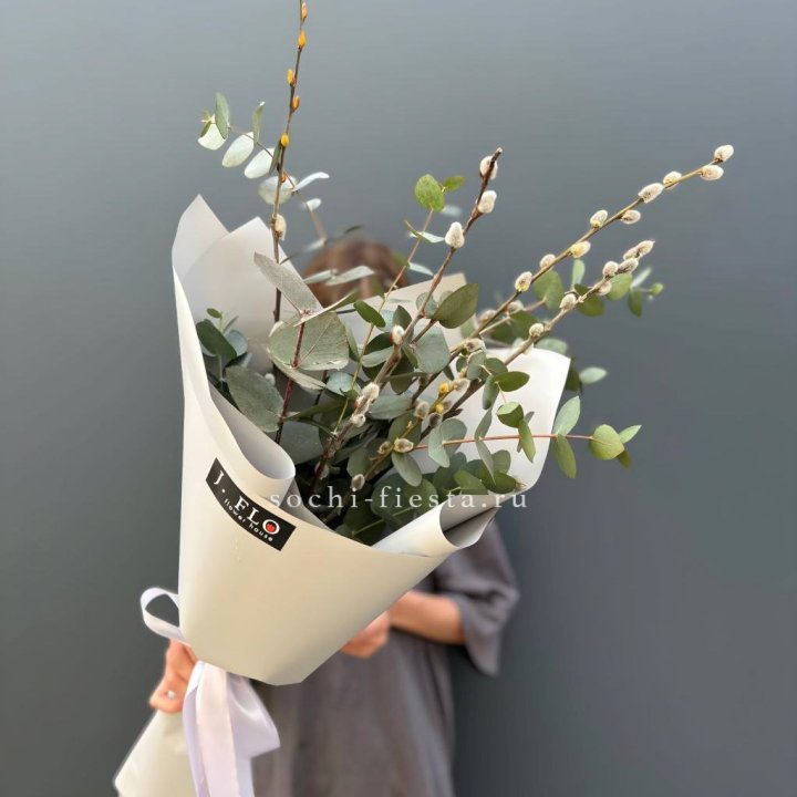 Букет Вербы и Эвкалипта в Долгопрудном