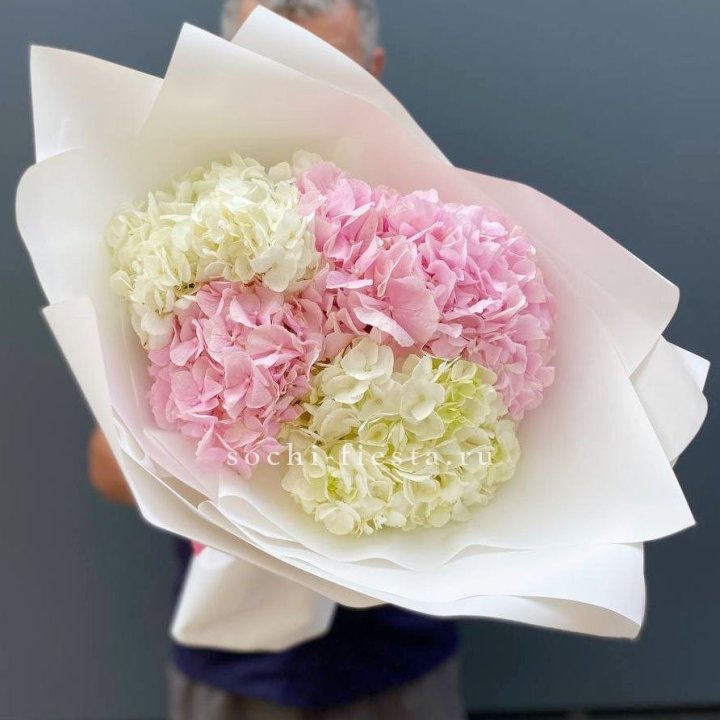 Букет гортензий №5 в Долгопрудном