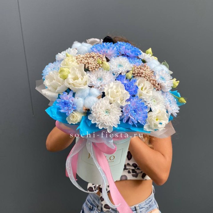 Коробка цветов  " Облако" в Долгопрудном