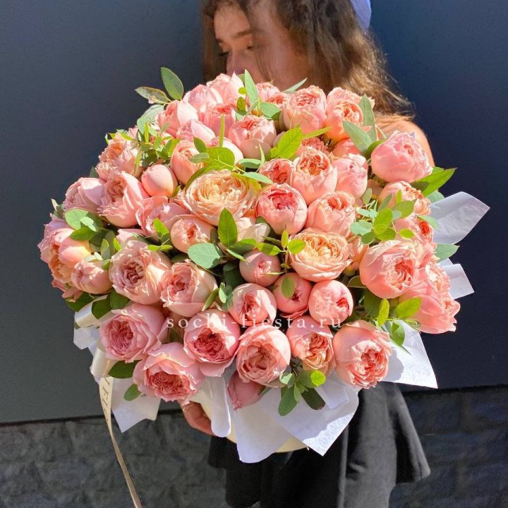 Коробка с цветами "Сиена" в Долгопрудном