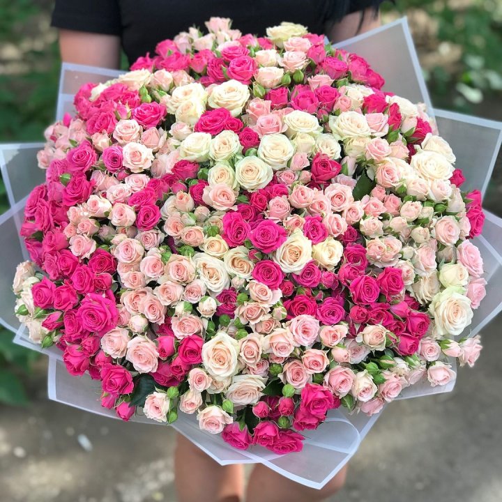 101 кустовая роза в Долгопрудном