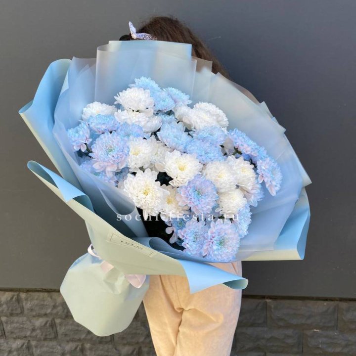  Букет "БЛЮ" с доставкой в Долгопрудном