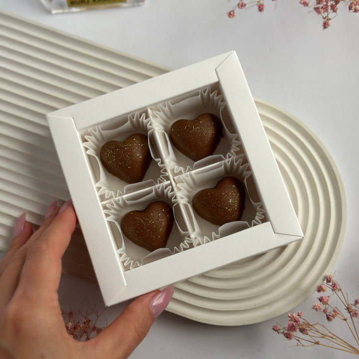 Бельгийский шоколад сердца в Долгопрудном