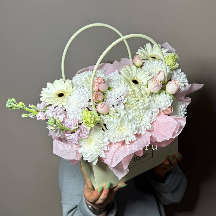 Сумочка "Белый рассвет" в Долгопрудном