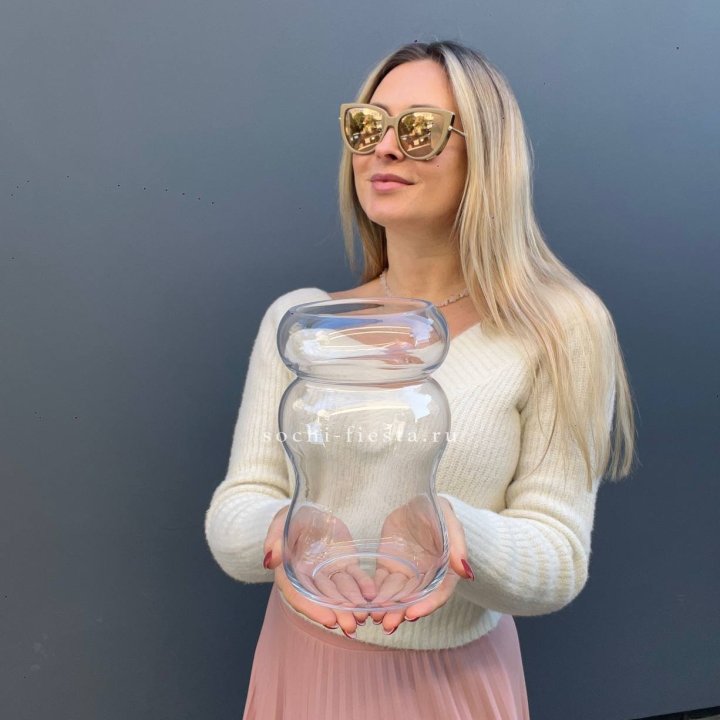 Стеклянная ваза №1 в Долгопрудном