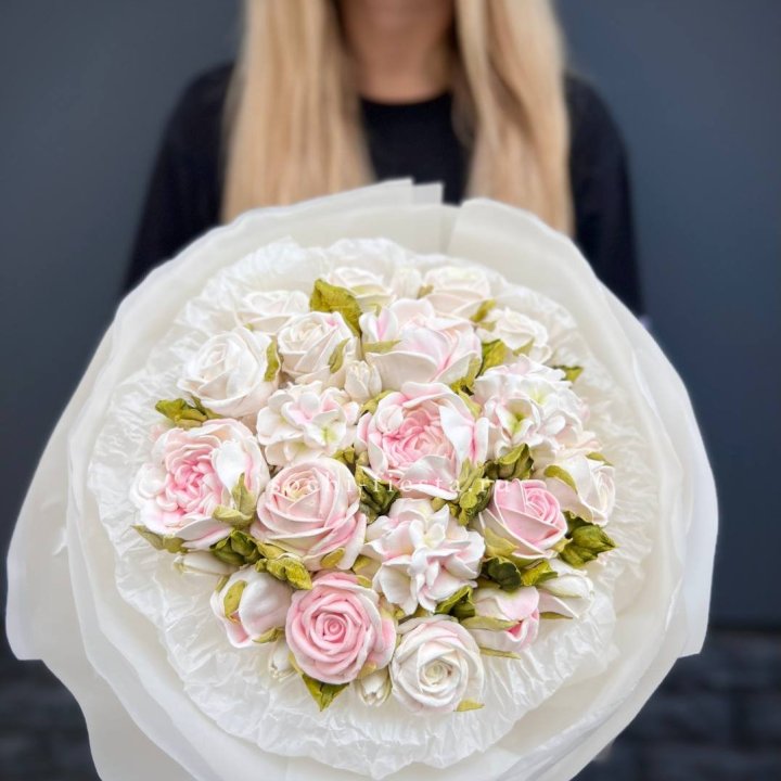 Сладкий букет из ЗЕФИРА нежный в Долгопрудном